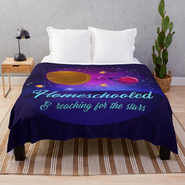 Item preview, Homeschooled & Reaching For The Stars  - Galaxy & Stars  designed and sold by LMcDs.