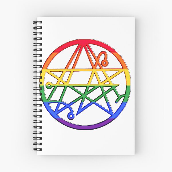 Item preview, Necronomicon Pride logo designed and sold by MrsKittythulhu.