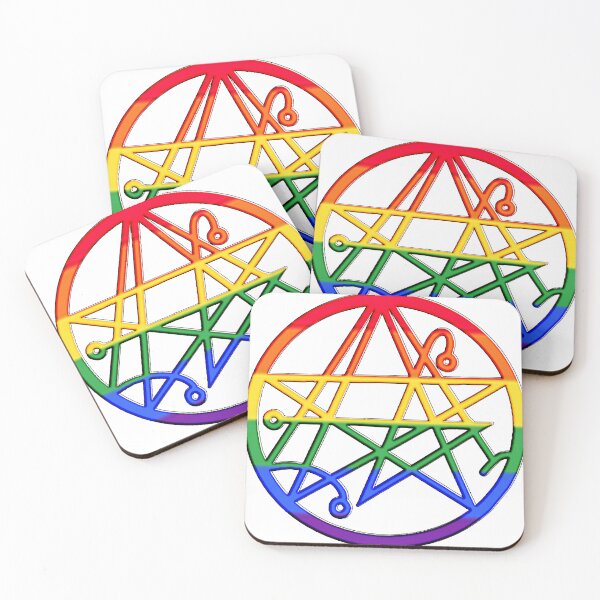 Item preview, Necronomicon Pride logo designed and sold by MrsKittythulhu.