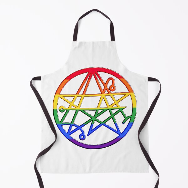 Item preview, Necronomicon Pride logo designed and sold by MrsKittythulhu.