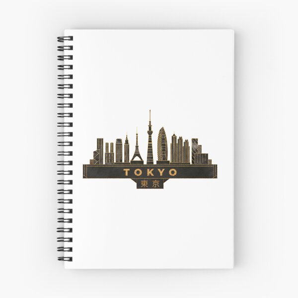 Item preview, Tokyo Skyline Black and Gold designed and sold by AmbienceArt.