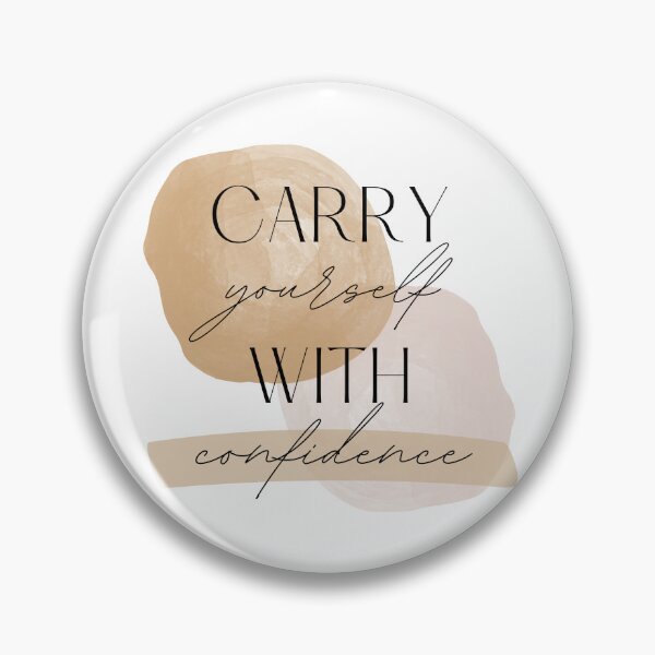 Item preview, CARRY yourself WITH confidence designed and sold by successmom.