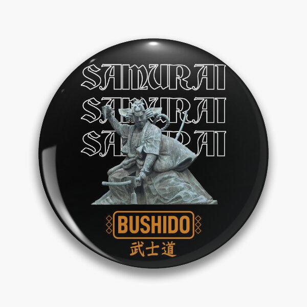 Item preview, Samurai IV - Samurai Warrior - Bushido Kanji - Japanese designed and sold by WIZECROW.