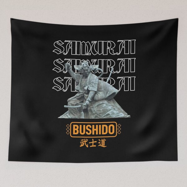 Item preview, Samurai IV - Samurai Warrior - Bushido Kanji - Japanese designed and sold by WIZECROW.