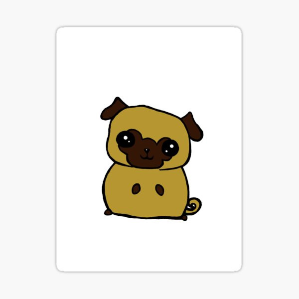 Pugly Sticker