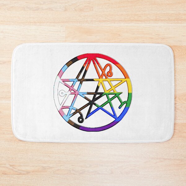 Item preview, Necronomicon progress pride designed and sold by MrsKittythulhu.