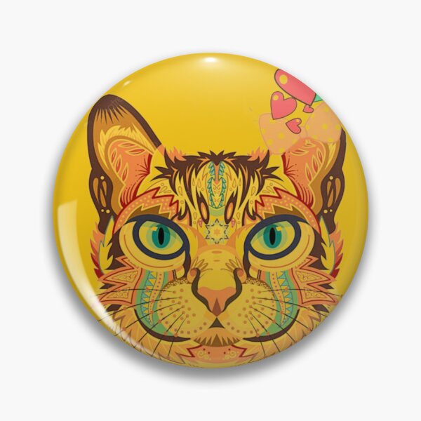 Item preview, Colorful kittycat designed and sold by silvapajic.