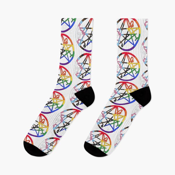 Item preview, Necronomicon progress pride designed and sold by MrsKittythulhu.