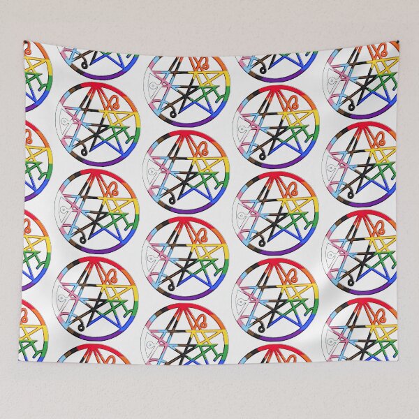 Item preview, Necronomicon progress pride designed and sold by MrsKittythulhu.