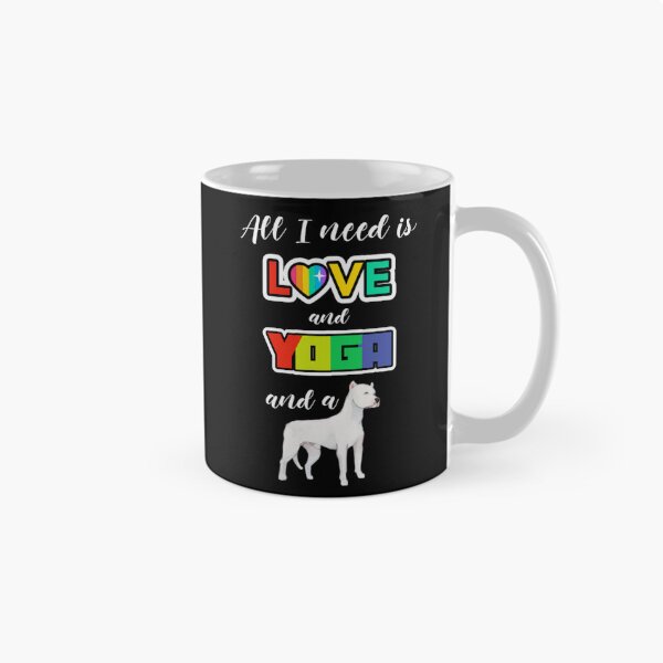 Item preview, All I need is Love and Yoga and a Dog, Pride Day, Pride Week, Pride Month designed and sold by Monique Prince.