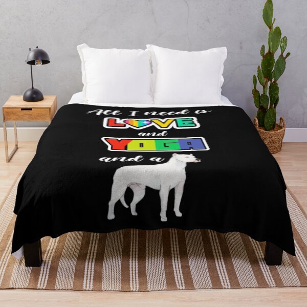 Item preview, All I need is Love and Yoga and a Dog, Pride Day, Pride Week, Pride Month designed and sold by Monique Prince.