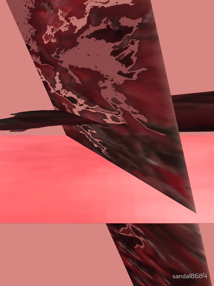 Thumbnail 4 of 4, iPhone Case, Bleeding Red Rivers designed and sold by sandal8684.