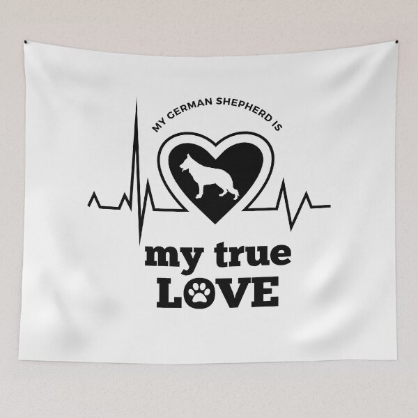 Item preview, German Shepherd True Love designed and sold by momofdoggos.