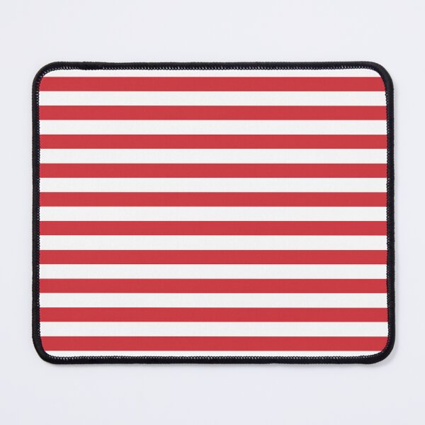 Item preview, Small RED and WHITE Horizontal STRIPES designed and sold by RachelMacht.