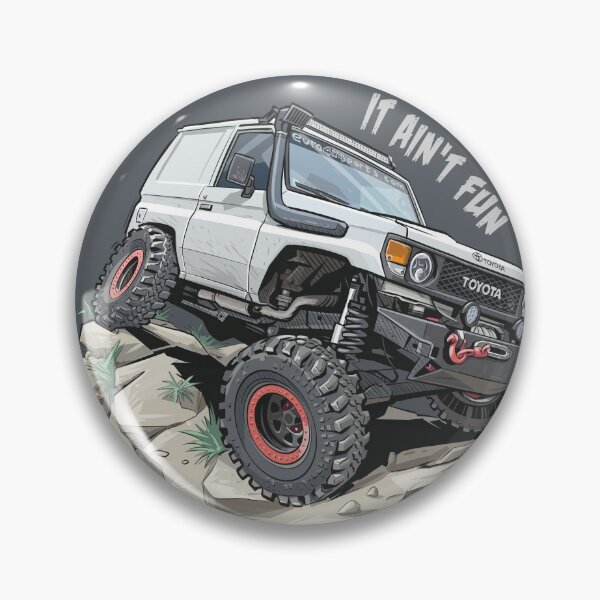 Item preview, Dirty 4wd toyota  designed and sold by CatalinART.