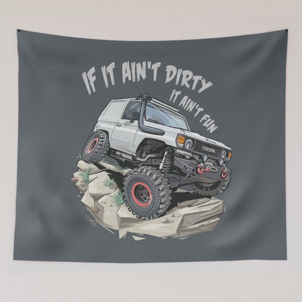 Item preview, Dirty 4wd toyota  designed and sold by OneMillionMilesAway.