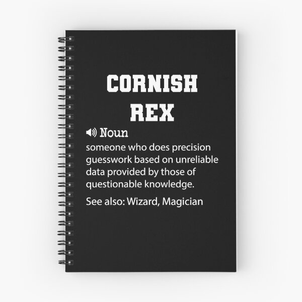 Artikelvorschau, Cornish Rex-Definition, lustiges Cornish Rex-Zitat, cooles Geschenk für Cornish Rex-Liebhaber entworfen und verkauft von ZAstore.