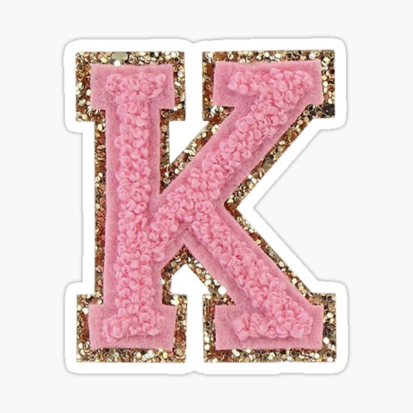 Glitter K Stickers for Sale | Redbubble