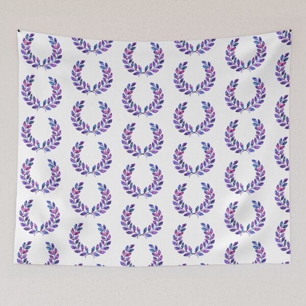Item preview, Galaxy laurel wreath designed and sold by runlenarun.