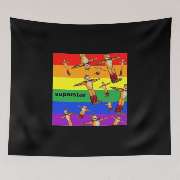 Item preview, Meme de la bandera del orgullo de Glamrock Freddy Fazbear designed and sold by ghostboixx.