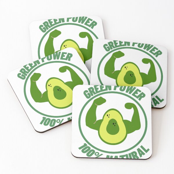 Item preview, Green Power 100% Natural Healthy Vegan Vege Organic Muscles Fitness designed and sold by mattades.