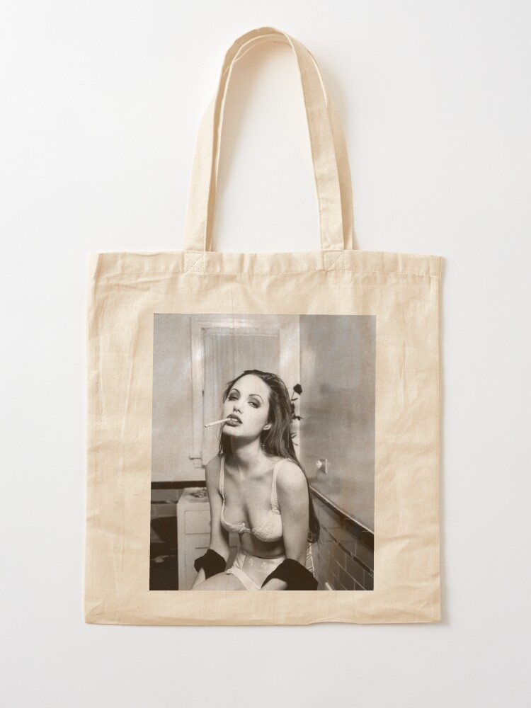 Angelina Jolie // Canvas Tote Bag 