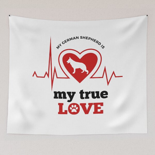 Item preview, German Shepherd True Love designed and sold by momofdoggos.