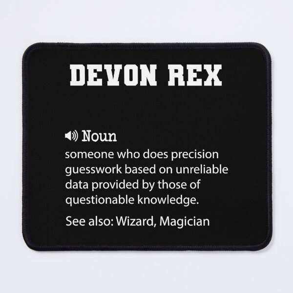 Item preview, Devon Rex Definition, Funny Devon Rex Quote, Cool gift for Devon Rex lover designed and sold by ZAstore.