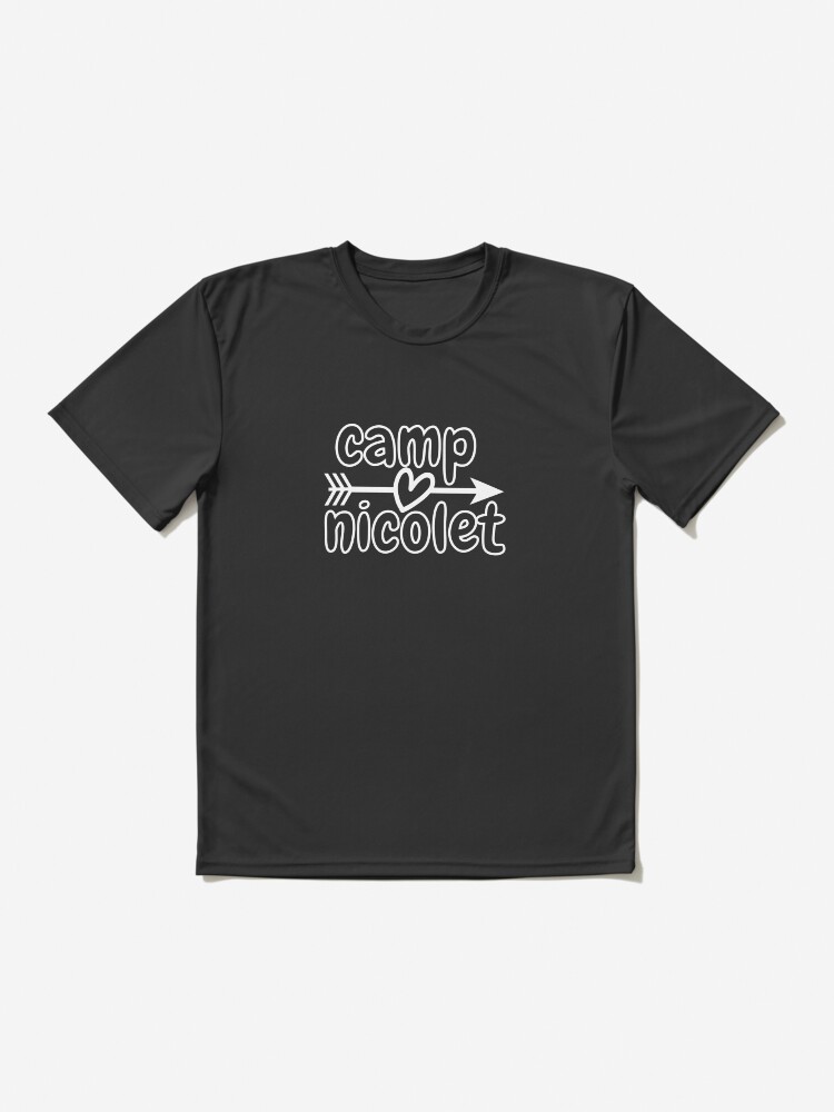 Alternate view of Camp Nicolet -- Be My Valentine Active T-Shirt