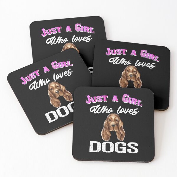 Item preview, Just A Girl Who Loves Dogs funny shirt Pet animal gift  designed and sold by Artisan   Kimo.