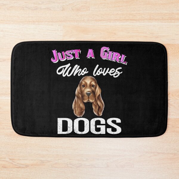Item preview, Just A Girl Who Loves Dogs funny shirt Pet animal gift  designed and sold by Artisan   Kimo.