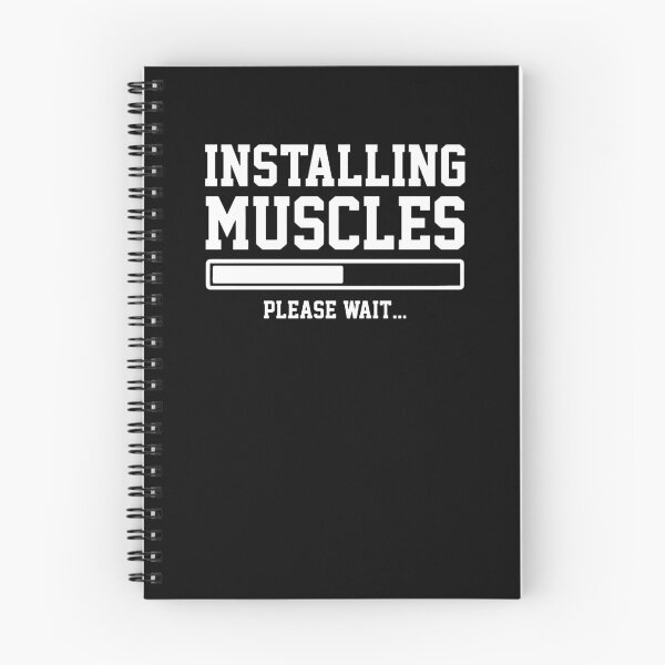 Item preview, Installing Muscles Please Wait designed and sold by Roadbubble.