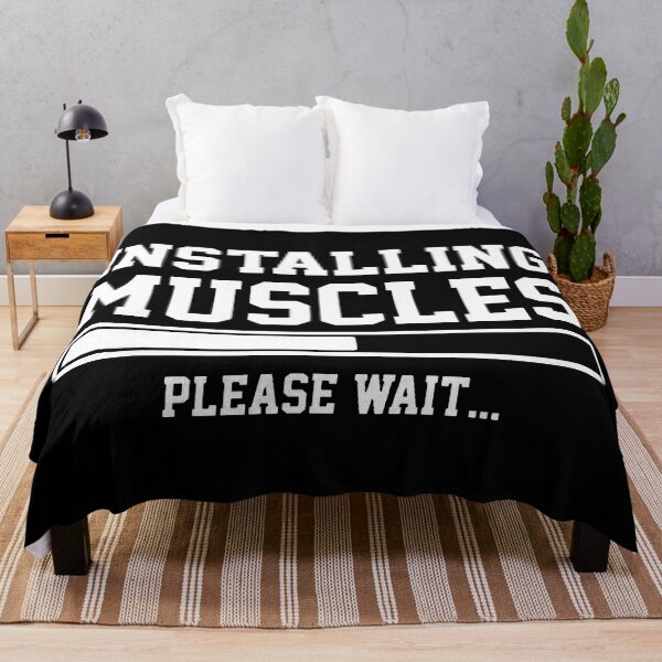Item preview, Installing Muscles Please Wait designed and sold by Roadbubble.