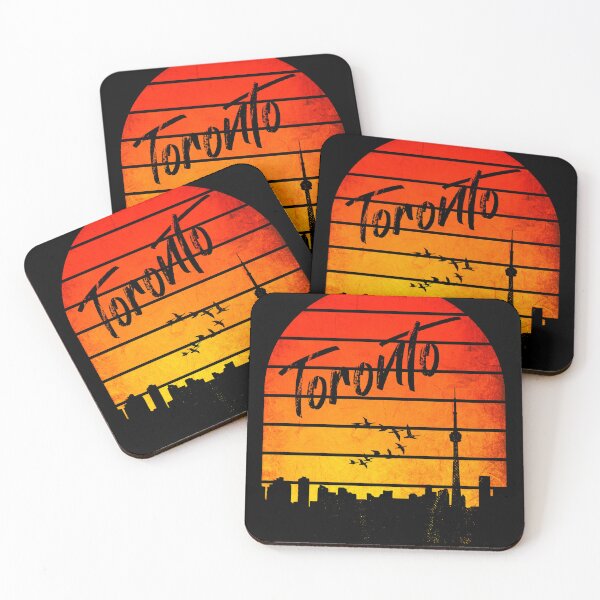 Item preview, Puesta del sol de la vendimia del horizonte de Toronto designed and sold by ACC .