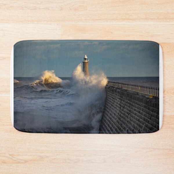 Item preview, Storm Corrie battering Tynemouth North pier designed and sold by tynesidephotos.