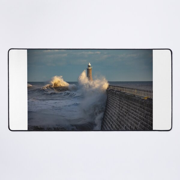 Item preview, Storm Corrie battering Tynemouth North pier designed and sold by tynesidephotos.