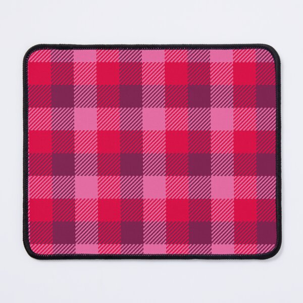 Item preview, Retro Valentine pink tartan plaid pattern designed and sold by Dana Du.