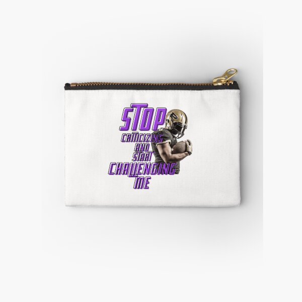 Item preview, stop criticizing and start challenging me, american football challenge, american fooball fan, rugby sport designed and sold by Nicedeco.