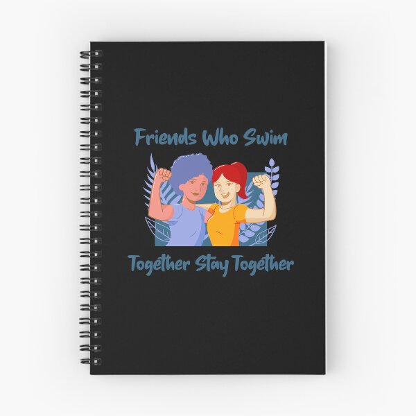 Item preview, Friends Who Swim Together Stay Together  - Open Water / Wild Swimming designed and sold by WildSwimming.