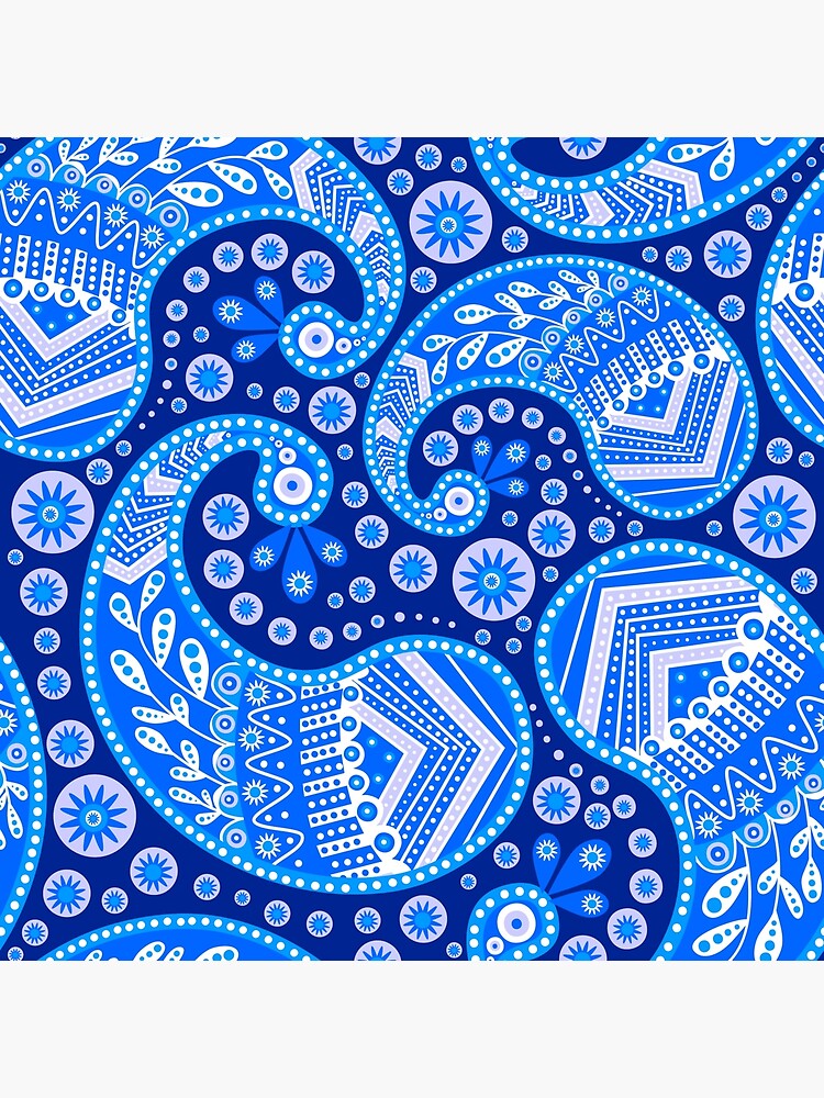 APS-DESIGN-WALL - Aqua Paisley Studio