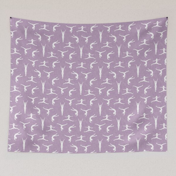 Item preview, gymnastics - gymnast - lilac designed and sold by littlearrow.