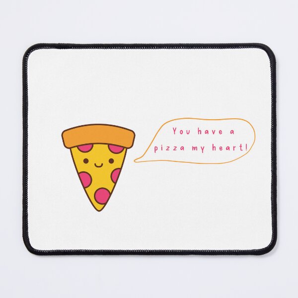 Item preview, "you have a pizza my heart!" - Cute pizza pun - Valentine's Day Puns and Gifts designed and sold by designsbyreaia.