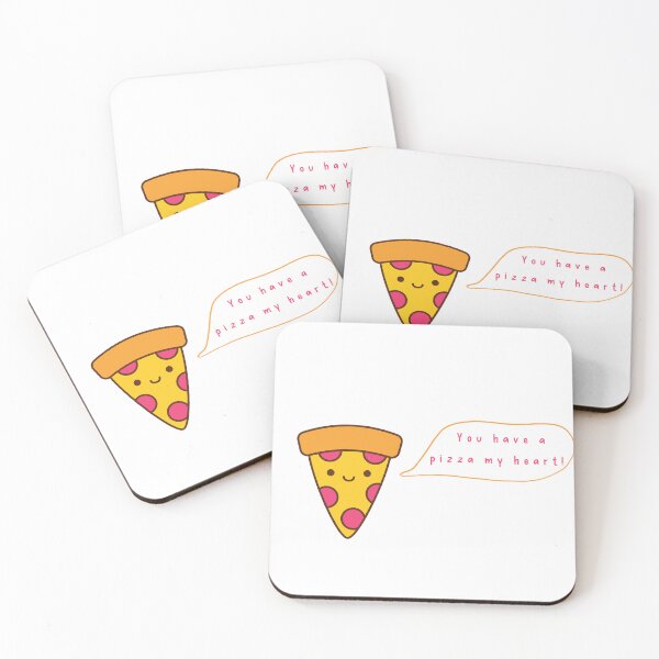 Item preview, "you have a pizza my heart!" - Cute pizza pun - Valentine's Day Puns and Gifts designed and sold by designsbyreaia.