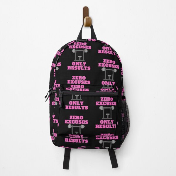 Item preview, Zero excuses only results pink designed and sold by Phoenix-27.