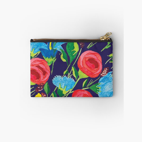 Item preview, Multicolored Flowers and Two Toned Leaves designed and sold by Watercolorwear.