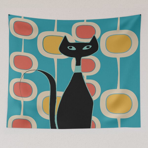Item preview, MCM Cat Art designed and sold by LisWilliams.