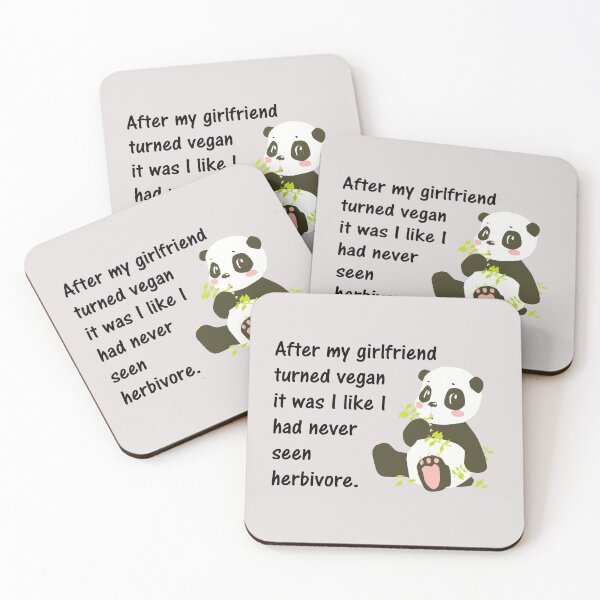 Item preview, After my girlfriend turned vegan it was I like I had never seen herbivore. designed and sold by DistinguishedMe.