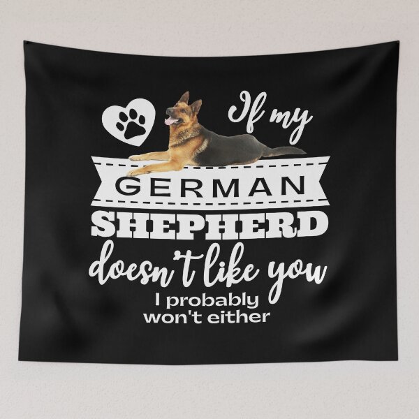 Item preview, If My German Shepherd Doesn't Like You designed and sold by momofdoggos.