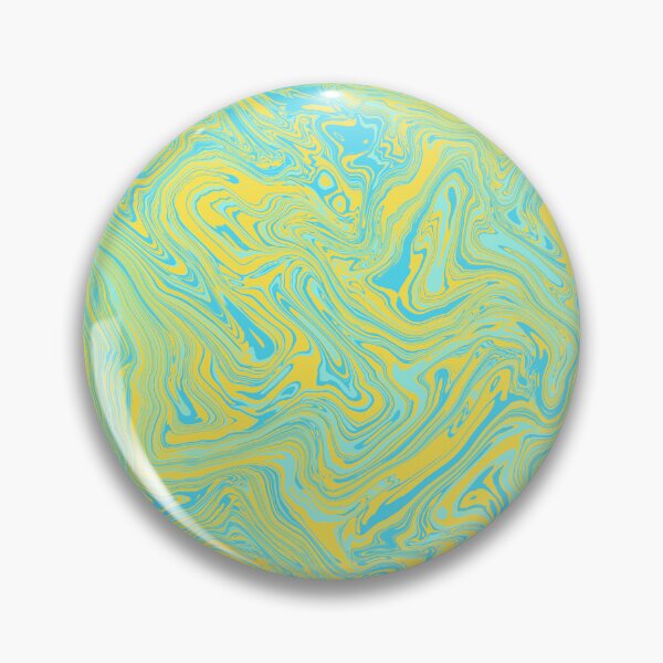 Item preview, Yellow and Blue Liquid Swirl designed and sold by Saanis.