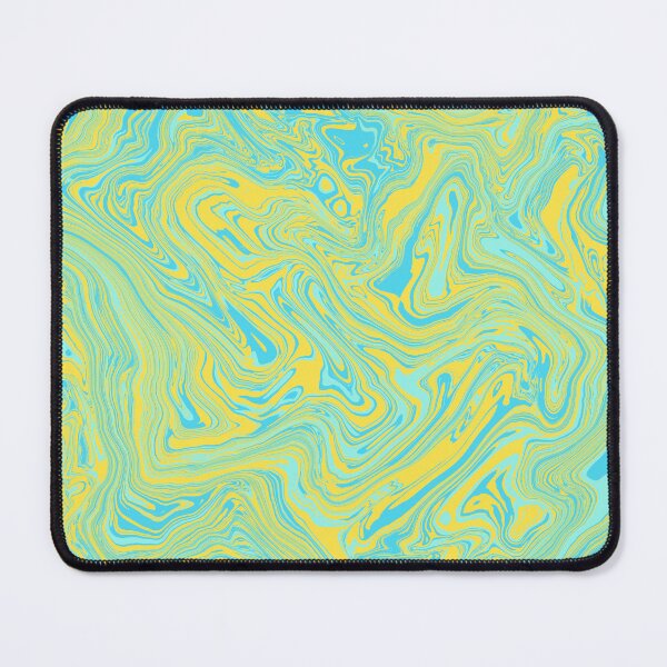 Item preview, Yellow and Blue Liquid Swirl designed and sold by Saanis.